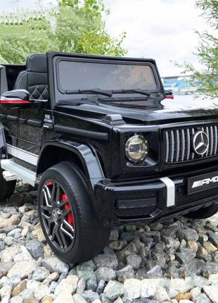 Детский электромобиль Mercedes-Benz G63 AMG mini (краска, черн...