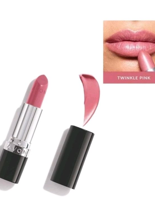 Кремова губна помада "Ультра" відтінок "Розовий нюд"(twinkle pink