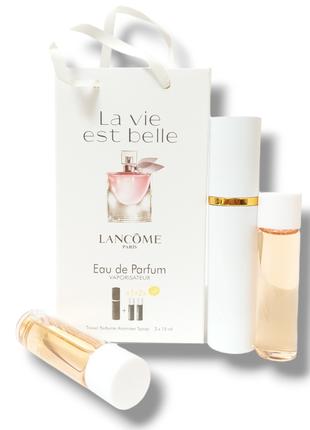 Жіночі парфуми 3в1 у стилі Lancome La Vie Est Belle 45 мл (лан...