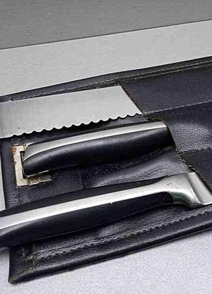 Кухонный нож ножницы точилка Б/У Vinzer набор ножей 3 предмета