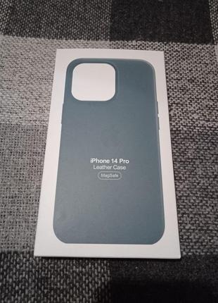 Apple iphone leather case 14 pro. original.