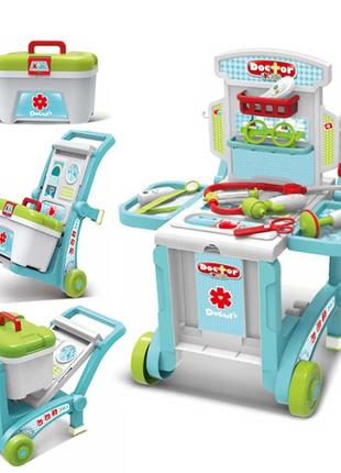 Дитячий ігровий набір лікаря 008-929 з візком та інструментами...