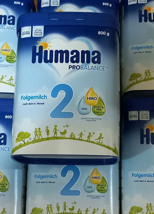 Humana 2 (800g.)Германия. Хумана 2 молочная смесь премиум класса