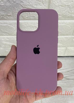 Чехол Silicone case iPhone 13 Pro Max Blueberry ( Силиконовый ...