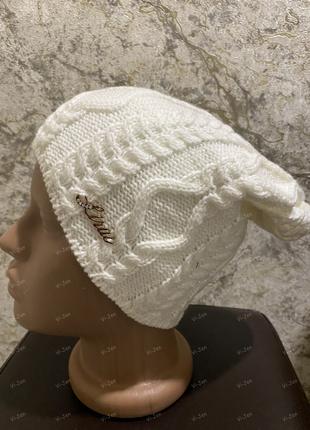 Теплая женская шапка (Зимняя Женская Шапка)