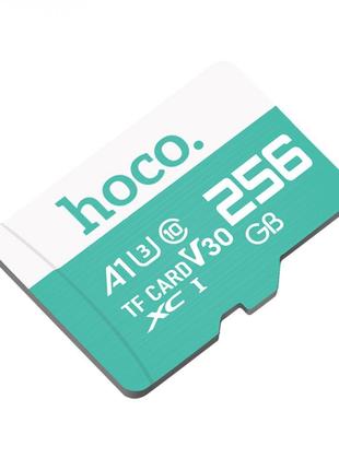 Карта памяти MicroSDXC Hoco 256gb 10 Class Бирюзовый