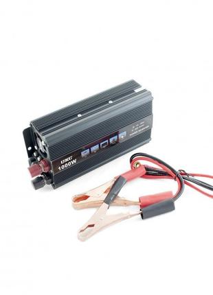 Преобразователь тока автомобильный UKC-1000W 24V SSK инвертор ...