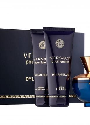 Набор Versace Dylan Blue Pour Femme Парфюмерная вода 5 мл + Ба...