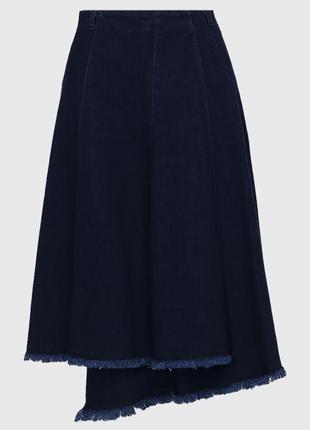 Женская юбка джинсовая max&co синяя размер 38 (s)