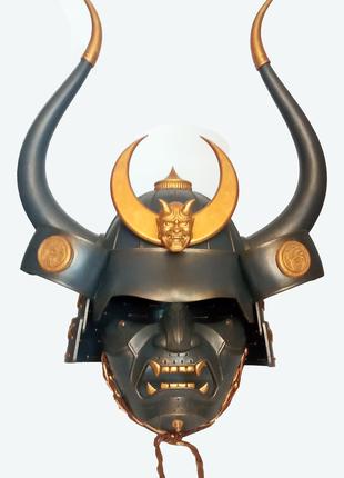 Шолом та маска самурая v.4 ( bronze )