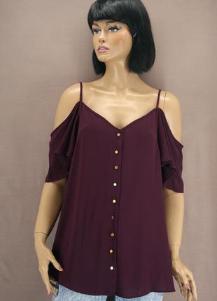 Новая красивая блузка "simplybe" с открытыми плечами. размер u...