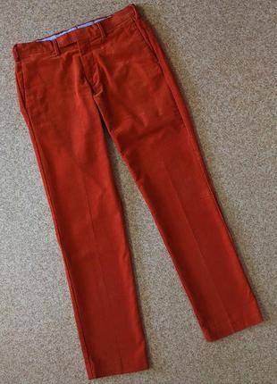 Штаны брюки вельвет polo ralph lauren slim fit corduroy pants