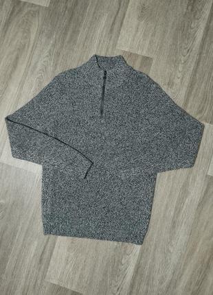 Мужской серый свитер / next / кофта / джемпер / мужская одежда /