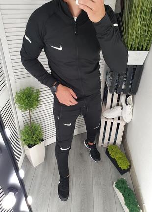 Спортивный мужской костюм nike весна\осень турецкий премиум да...