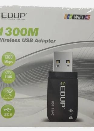 Беспроводной USB-адаптер EDUP 1300M