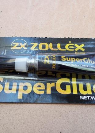 Клей (суперклей) универсальный zollex 3 гр