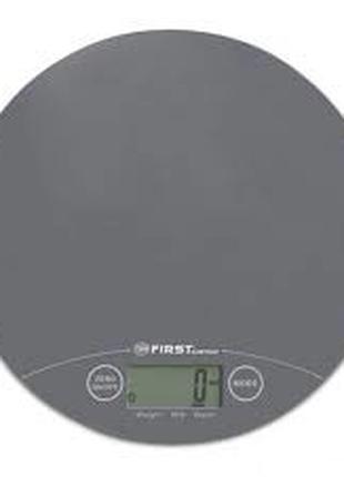 Весы кухонные First FA-6400-1 Grey