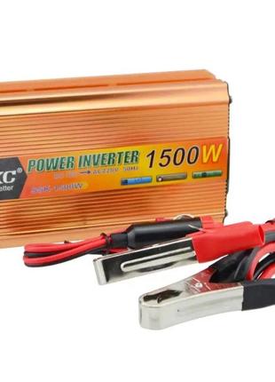 Инвертор преобразователь напряжения Ukc Power Invertor 12v-220...
