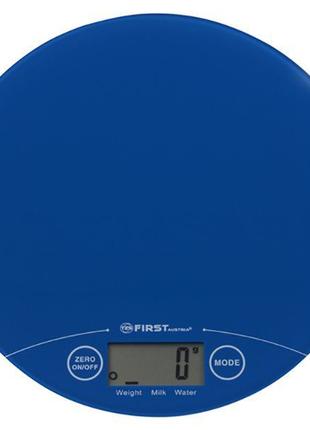 Весы кухонные First FA-6400-1 Blue