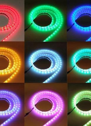 Светодиодная RGB LED подсветка USB 2м с пультом, Gp1, Хорошего...