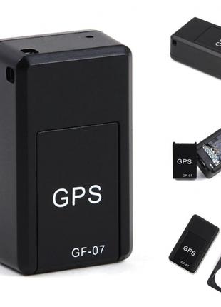 Мини GSM GPS трекер GF-07 со встроенными магнитами для креплен...