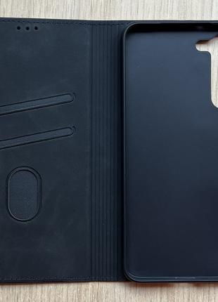 Чехол - книжка (флип чехол) для Samsung Galaxy S23 Plus чёрный...