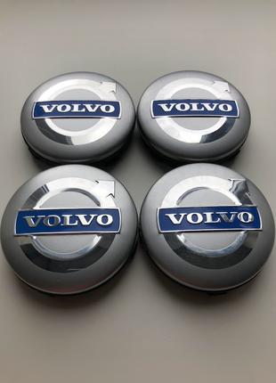 Ковпачки заглушки на литі диски Вольво Volvo 64ммм, 30748052,S...