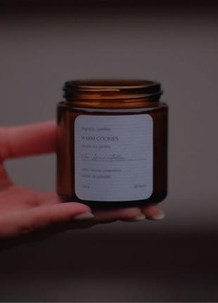 Свічка з ароматом теплого печива “Warm Cookies ” 100ml