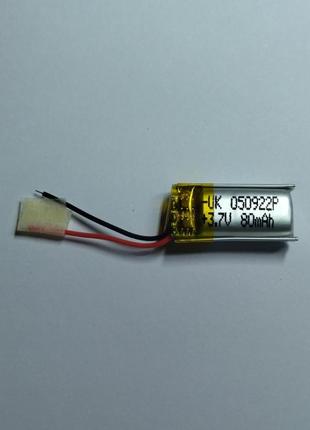 Акумулятор з контролером заряду Li-Pol 050922P 3,7V 80 mAh (5*...
