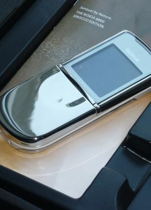 Мобильный телефон Nokia 8800 Sirocco Silver Edition Java MP3 S...