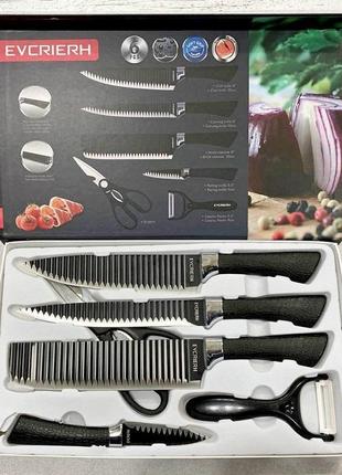 Набір кухонних ножів Evcrierh - 6 предметів
