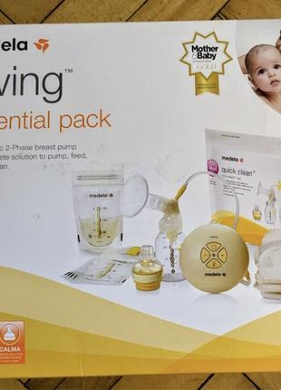 Молокоотсос Medela Swing + много дополнений