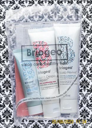 Набор briogeo для ухода за волосами маска шампунь масло защитн...