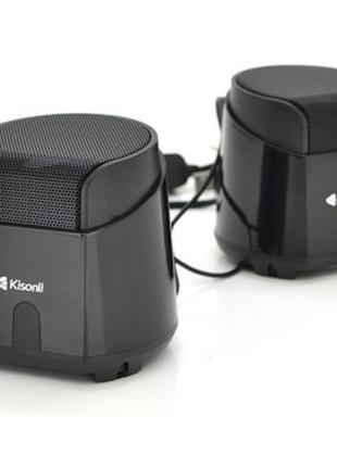 Колонки для ПК і ноутбука Kisonli K500 Multimedia speaker USB ...