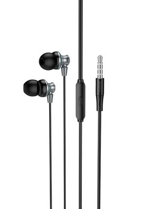 Наушники HOCO Delighted METAL universal earphones с микрофоном...