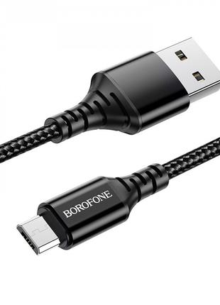 Кабель usb Borofone BX54 Ultra bright Micro — Black от магазин...