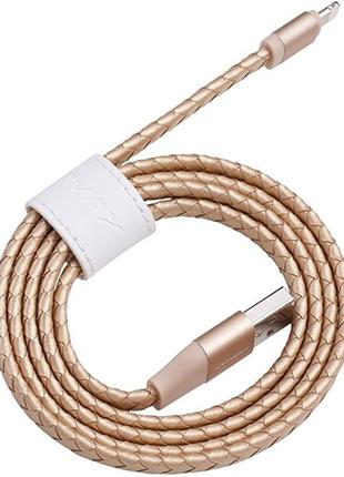 Кабель usb Momax (DL2) Lightning (1m) — Gold