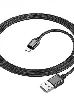 Кабель usb Borofone BX87 Sharp Lightning — Black от магазина S...