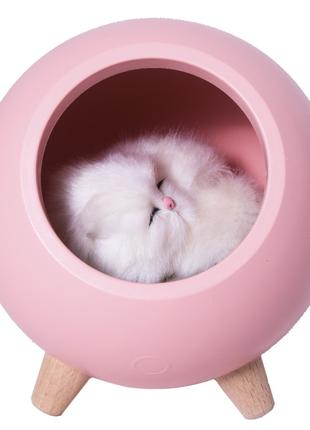 Ночной светильник Led Cat House — Ночник Pink