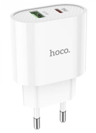 СЗУ Hoco - C95A Lineal PD20W+QC3.0 — White