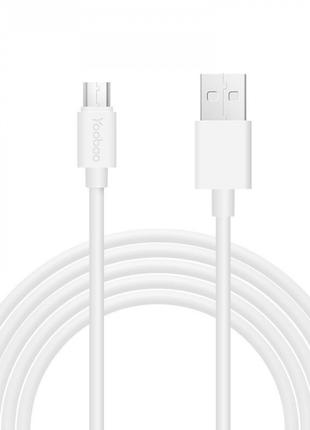 Кабель usb Yoobao YB402 Micro USB Cable (2m) White