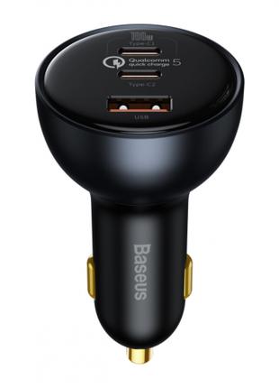 АЗУ Car Charger | 160W | 1U | 2C | C to C Cable (1m) — Baseus ...