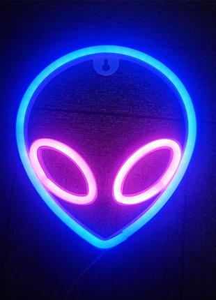 Ночной светильник Neon Sign — Ночник Alien