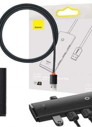 Хаб HUB usb Adapter — Baseus(WKQX0301) Lite Series 4-Port USB-...