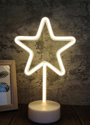 Ночной светильник Neon lamp series — Ночник Star
