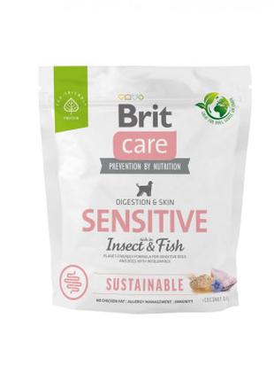Сухой корм для собак Brit Care Dog Sustainable Sensitive Insec...