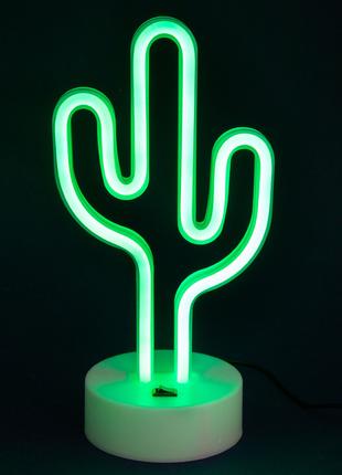 Ночной светильник Neon lamp series — Ночник Cactus