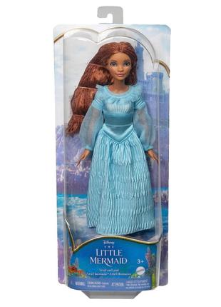 Кукла Ариэль на суше в голубом платье «Русалочка» Дисней