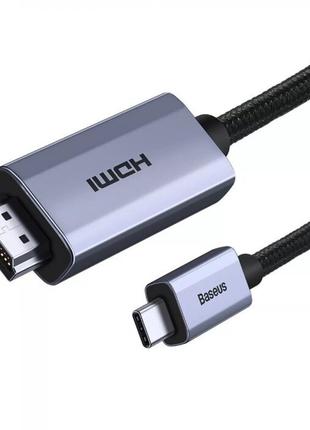 Кабель USB type C to HDMI 4K Adapter Cable (1m) — Baseus (WKGQ...