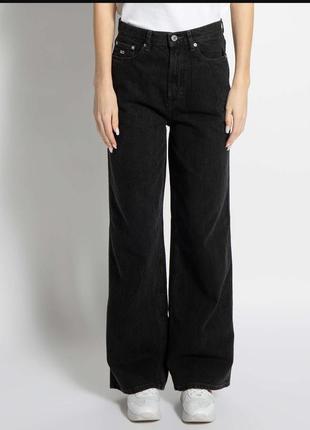 Женские черные джинсы tommy hilfiger размер w 27 l 30
